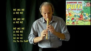 Noi Puffi siam così - Cristina D'Avena (molto carina e allegra)