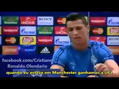 CRISTIANO RONALDO FALANDO DA AMIZADE DO TRIO MSN E BBC