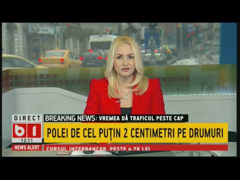 STIRI B1 ORA 12.00 CU IRINA PETRARU, 24 IAN 2019