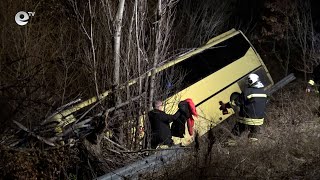 68-годишна жена загина при автобусна катастрофа край свиленградското село Младиново
