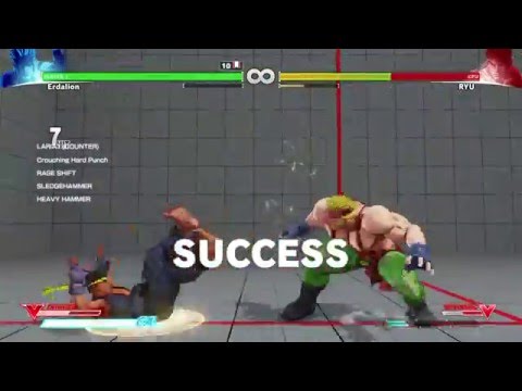 Street Fighter V Alex trials (complete)