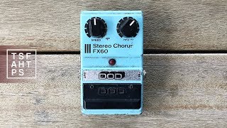 Video thumbnail for DOD FX60 Stereo Chorus by TheSuperFunAwesomeHappyTimePedalShow
