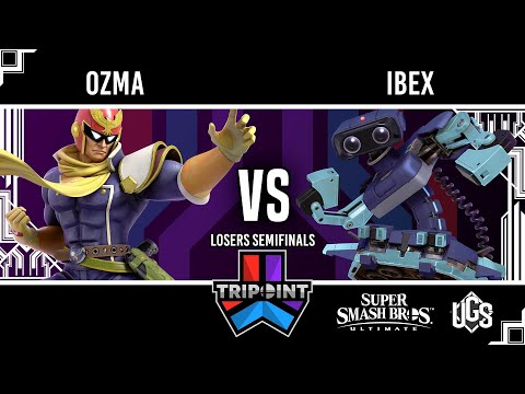 Tripoint Smash 140  -  Losers Semifinals  -  Ozma(Captain Falcon) Vs. IBEX(ROB)