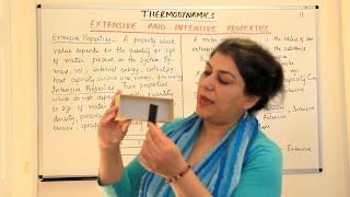 Extensive And Intensive Properties - Thermodynamics (Part 11)
