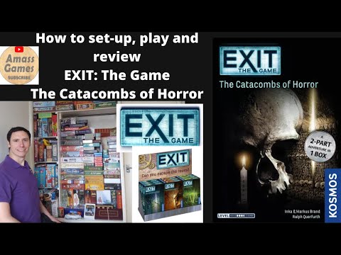 How to setup play and review Exit the Game: The Catacombs of Horror
