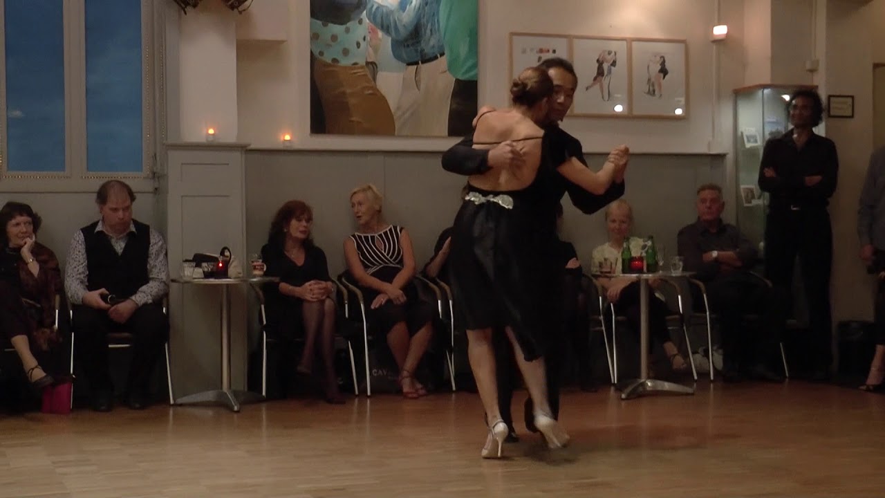 Zaneta Leonidi & Takehiro Uto in Tangosalon De Plantage "Milonga Del Recuerdo"J.d'Arienzo
