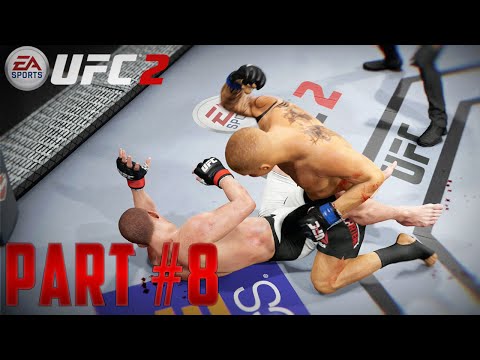 EA Sports UFC 2 Career Mode Walkthrough Part 8 - Fighting Nate Marquardt
