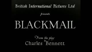 Blackmail (1929) Video