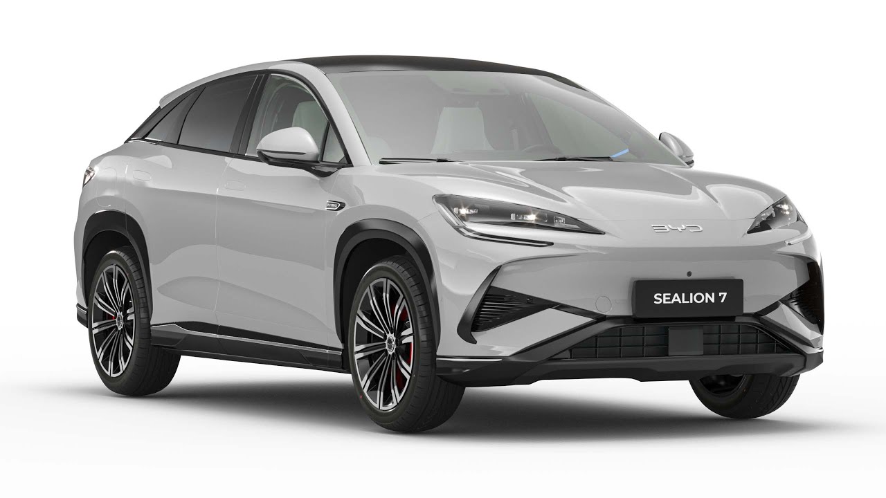 2025 BYD Sealion 7 With Interior 3D Model