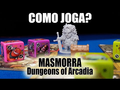 Masmorra: Dungeons of Arcadia - Como Joga?