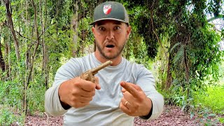 Achei uma ARMA Com DETECTOR DE METAIS