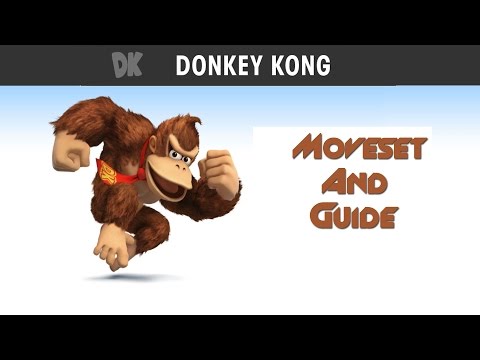 Super Smash Bros. 4 for Wii U & 3DS - Donkey Kong Guide & Moveset!