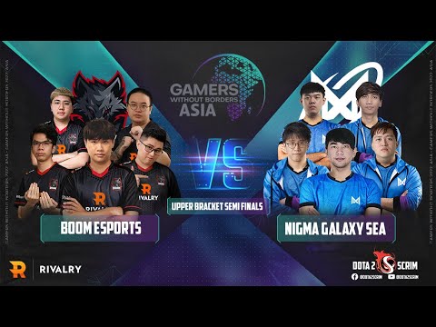 BOOM Esports vs Nigma Galaxy SEA - Gamers Without Borders 2022: Asia - Upper Bracket - B03