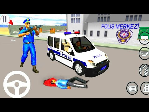 ford transit connect police van driving simulator -  android gameplay