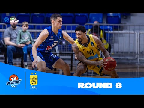Buducnost VOLI Podgorica-Aris Medea Thessaloniki | Round 6 Highlights | 2023-24 BKT EuroCup
