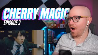 These Two are Adorbs | Cherry Magic Episode 2 Reaction