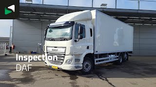 Camion fourgon DAF CF 320 CF 6X2 NL-Truck NEW APK Lift+Steering Axle 2500kg Ladebor | Image 4 - Autoline