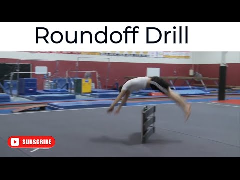 Roundoff Drill - Olympic Gold Medalist Paul Hamm