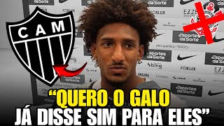 ⚫⚪JÁ ESTÁ EM BH! COM CONTRATO DE 3 ANOS! TALLES MAGNO É GALO DOIDO! NOTICIAS DO GALO HOJE!