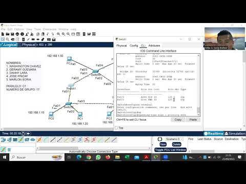 Grupo 17   Protocolo Spanning Tree