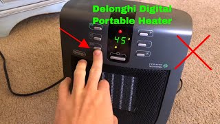 ✅  How To Use Delonghi Digital Portable Heater Review