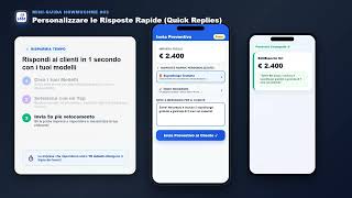Mini-Guida 03: Personalizzare le Risposte Rapide