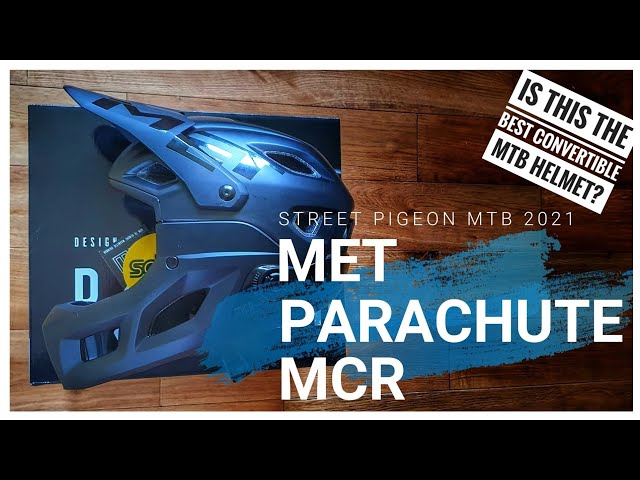 Видео Шлем MET Parachute MCR MIPS Petrol Blue (Matt)