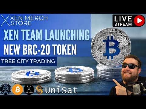 Tree City Trading - LIVE Stream! New BRC-20 Project from Xen Team! Using Unisat wallet inscriptions