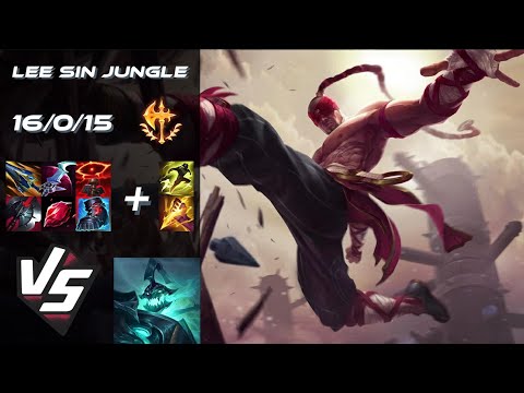JUNGLE Lee Sin vs Hecarim - EU Challenger Patch 25.S1.3