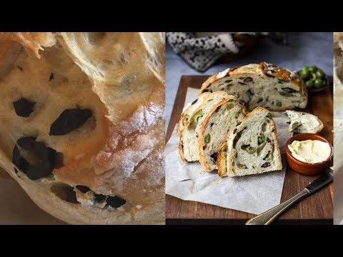 Pane alle olive 🫒 crocante fuori e sofficissimo l’interno. ( olive bread ).