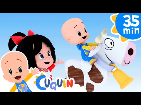 A vaca Laura 🐮 e mais músicas infantis de Cleo e Cuquin - Família Telerín