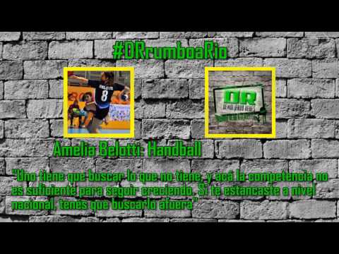 Amelia Belotti en #DRrumboaRio