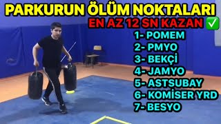 PARKURDA EN AZ 12 SANİYE NASIL KAZANILIR? - Pomem Pmyo Astsubay Bekçi Besyo Paem