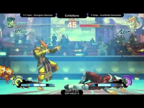 Shungoku Neurosis (Dictator) vs. Gamerbee (Adon) - Pre-SS2k13 highlight