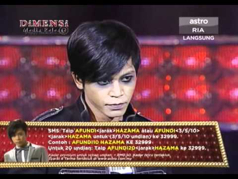 Konsert AF9 Minggu 08 - Hazama - Sendiri