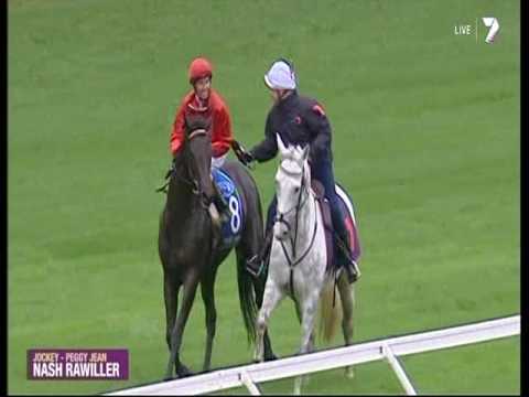 Peggy Jean winning the Group 1 Inglis Sires'