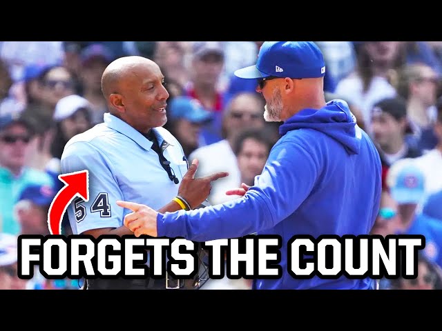 Umpire, hitter and catcher all forget the count, a breakdown