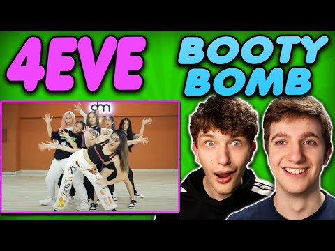 4EVE - 'BOOTY BOMB' Dance Practice REACTION!!