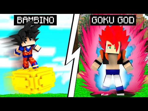 MI TRASFORMO IN UN SUPER SAIYAN GOD SU MINECRAFT - ITA