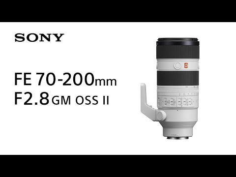 Sony FE 70-200mm F2.8 GM OSS II Full-Frame Constant-Aperture Telephoto Zoom Lens (SEL70200GM2)