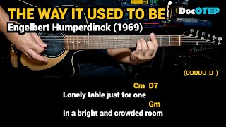 Download lagu The Way It Used To Be - Engelbert Humperdinck (1969) Easy Guitar Chords Tutorial with Lyrics mp3