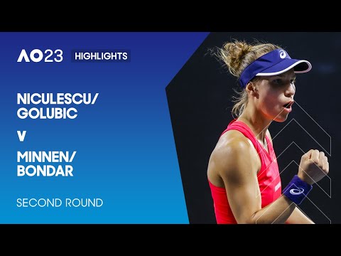 Niculescu/Golubic v Minnen/Bondar Highlights | Australian Open 2023 Second Round