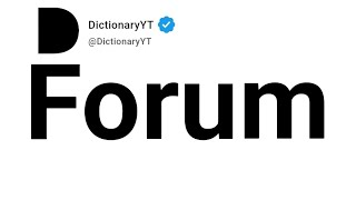 Forum Synonyms | Thesaurus | Similar Words 