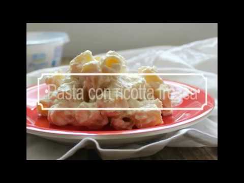 Pasta con ricotta fresca