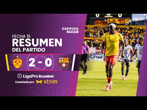 SD Aucas 2 - 0 Barcelona SC / Fecha 15 / LigaPro Ecuabet conectada por Xtrim