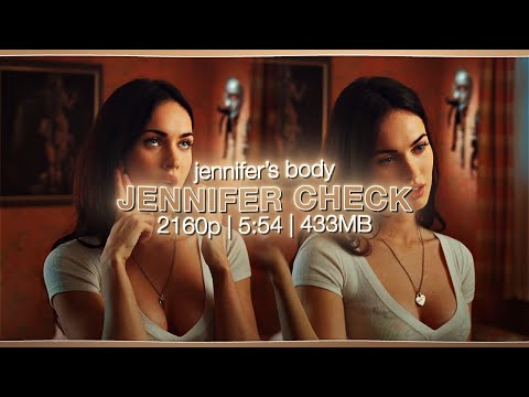 jennifer check (jennifer's body) | scene pack [4k]