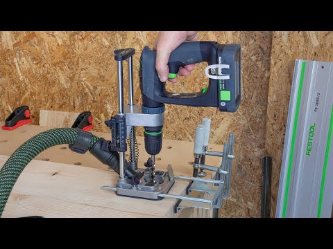 Festool MB40 – test mobilnego statywu wiertarskiego do precyzyjnego wiercenia
