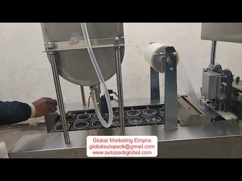 Semi Automatic Cup Filling and Sealing Machine