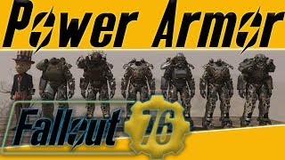 Fallout 76 where to find power armor !! (8 locations 9 possible sets of power armor)