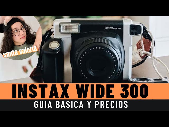 Vídeo relacionado con Fujifilm 70100128915 - Funda para cámara Instax Wide 300, color negro